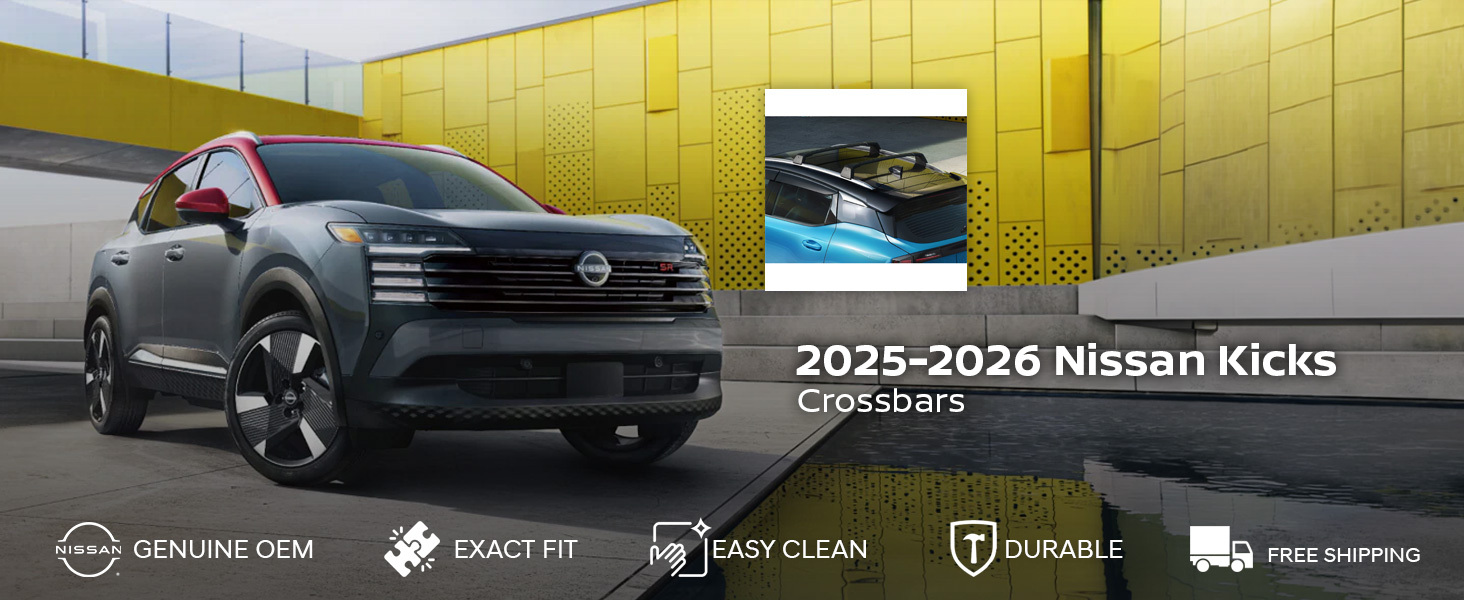 2025-2026 Nissan Kicks Crossbars
