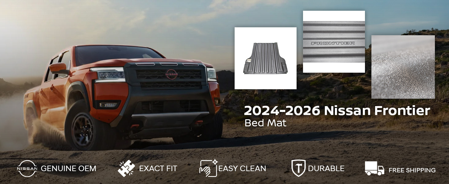 2024-2026 Nissan Frontier Bed Mat
