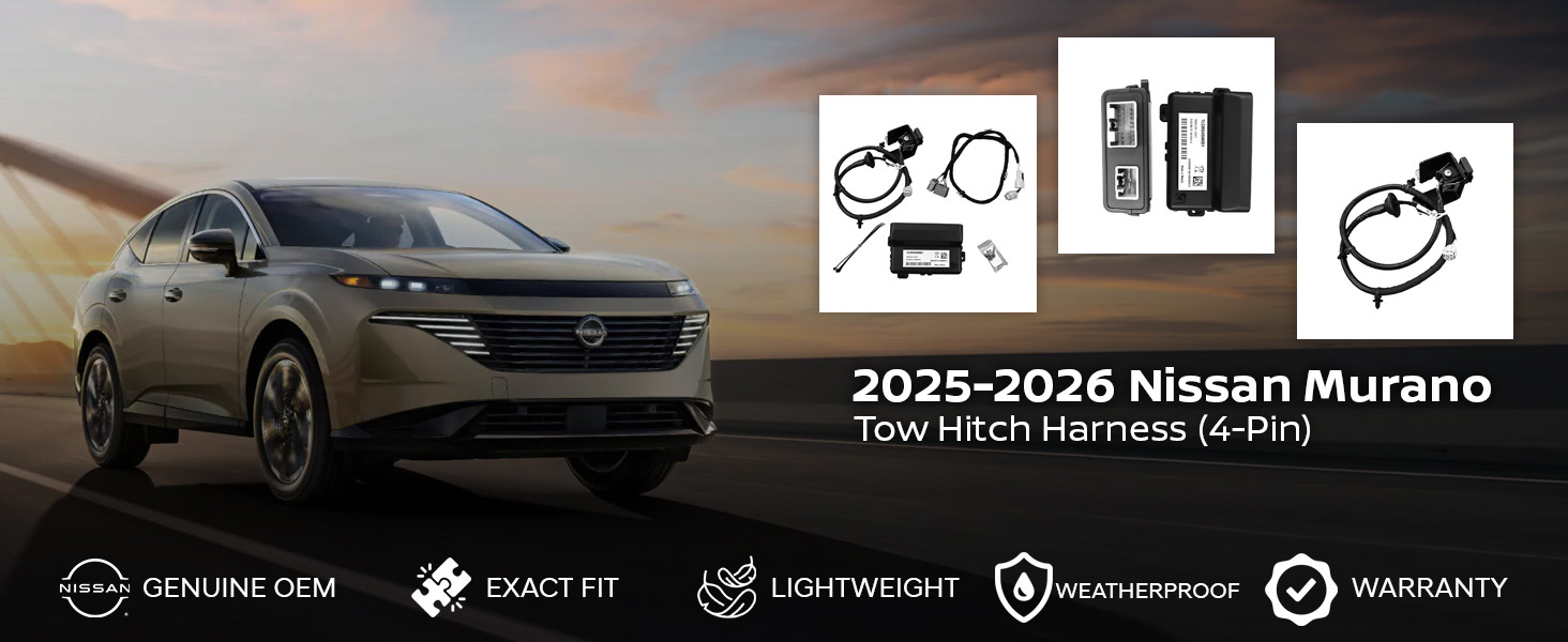 2025-2026 Nissan Murano Tow Hitch Harness (4-Pin)