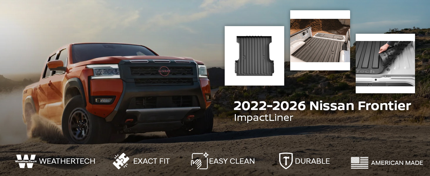 2022-2026 Nissan Frontier WeatherTech ImpactLiner