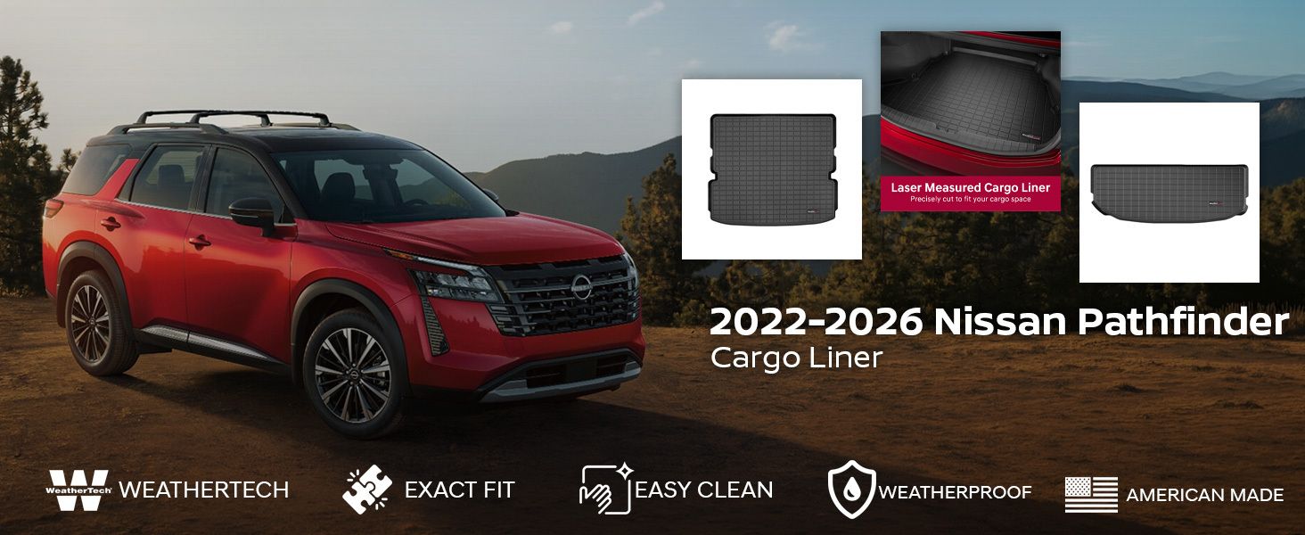 2022-2026 Nissan Pathfinder WeatherTech Cargo Liner