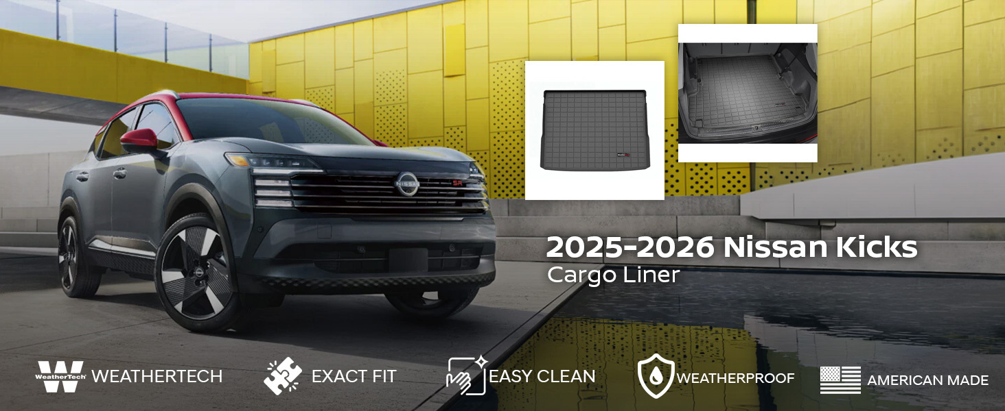 2025-2026 Nissan Kicks WeatherTech Cargo Liner