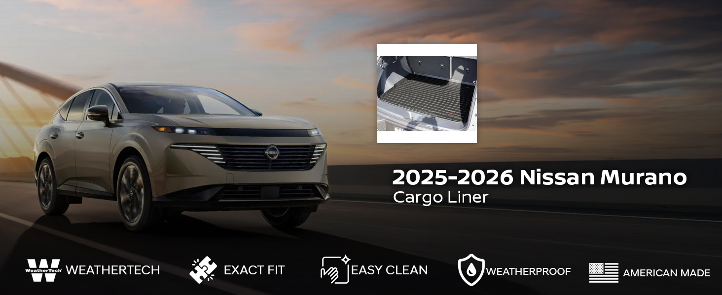 2025-2026 Nissan Murano WeatherTech Cargo Liner