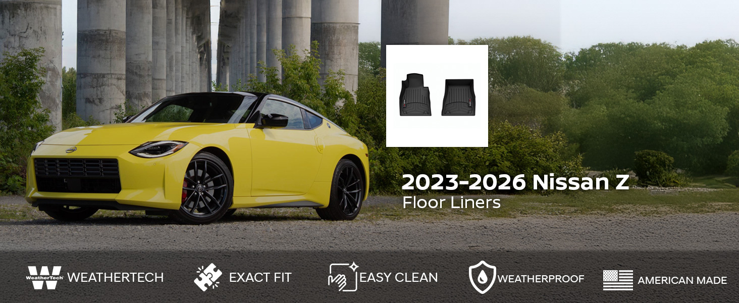 2023-2026 Nissan Z WeatherTech Floor Liners