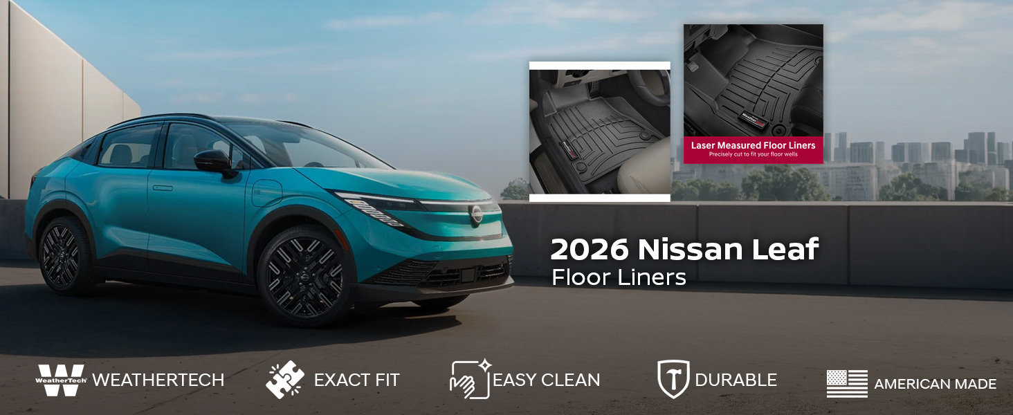 2026 Nissan Leaf WeatherTech Floor Liners