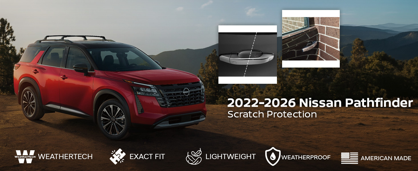 2022-2026 Nissan Pathfinder WeatherTech Scratch Protection 2022-2026 Nissan Pathfinder WeatherTech Scratch Protection