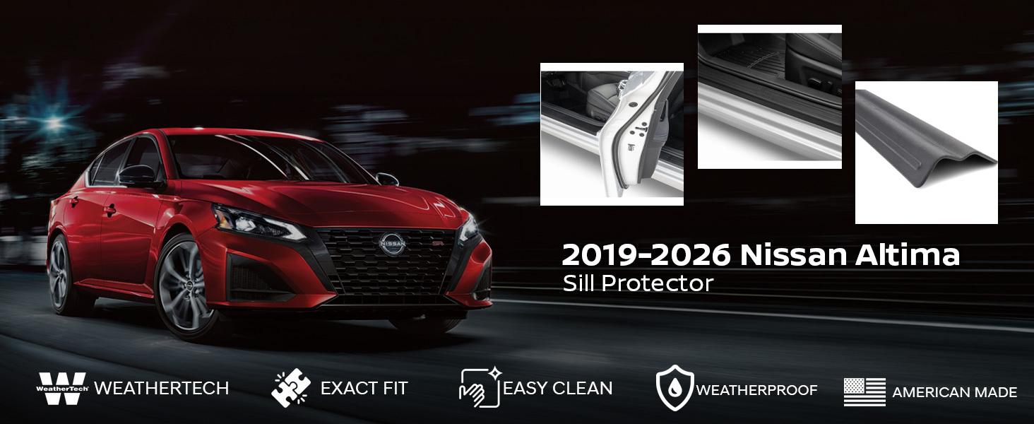 2019-2026 Nissan Altima WeatherTech Sill Protector