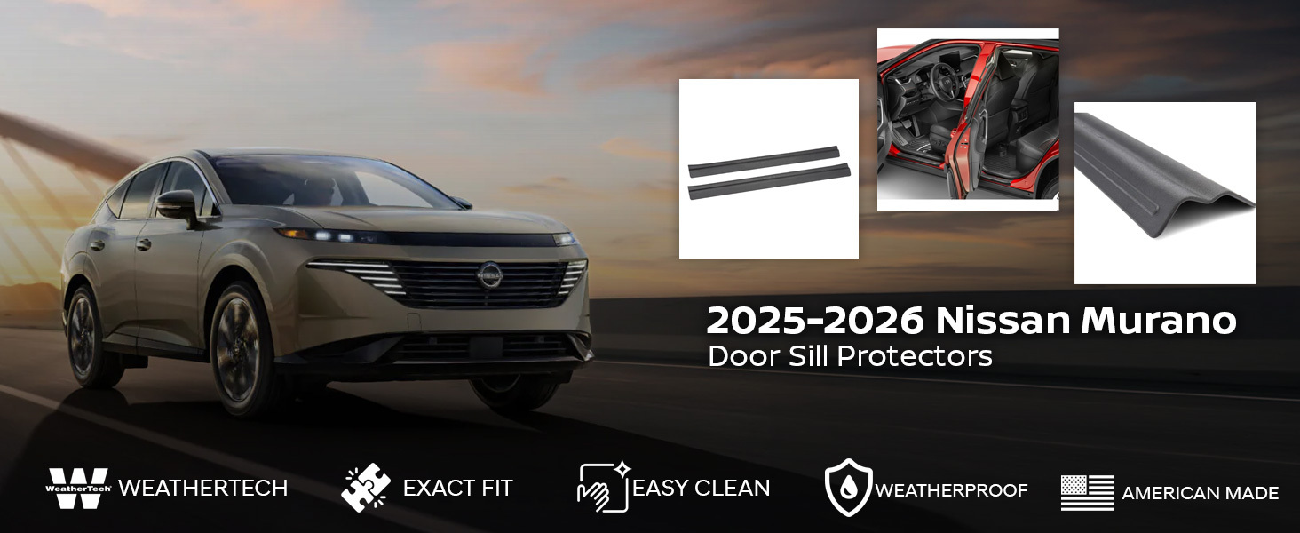 2025-2026 Nissan Murano WeatherTech Door Sill Protectors