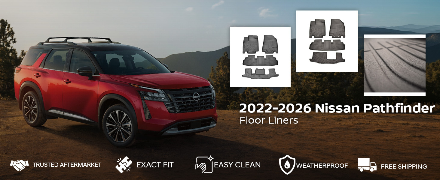 2022-2026 Nissan Pathfinder Floor Liners