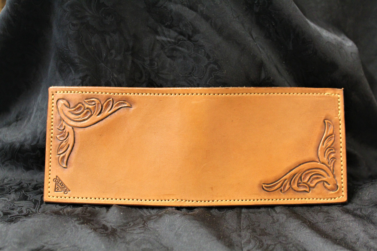 Custom Order~ Carved Leather Roper Style Long Wallet