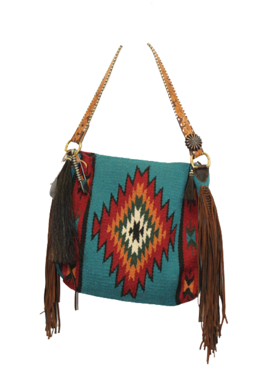 The Maddox Saddle Blanket Purse - Rust – Triangle T Boutique