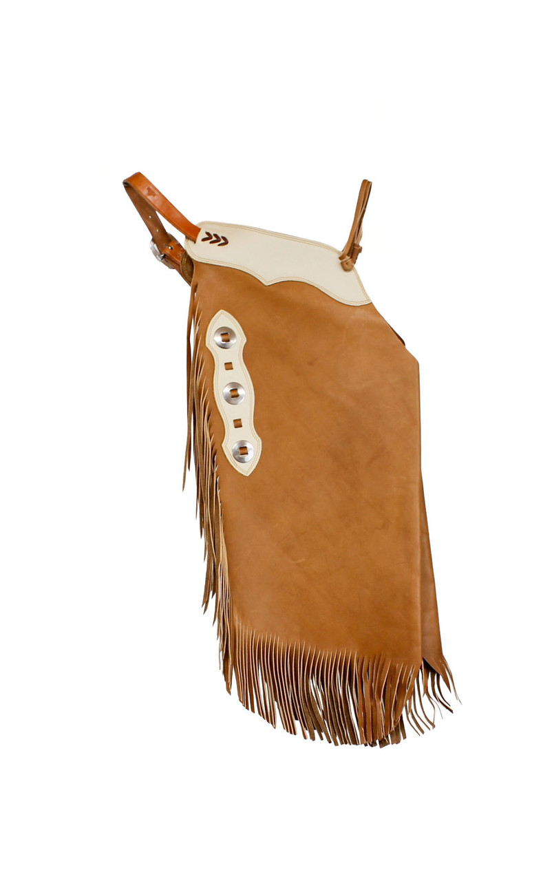 Chinks 25” x 29 1/2” in Coffee - OLIVER SADDLE SHOP