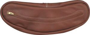 Leather Chap Banana Cantle Bag