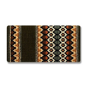 Mayatex Moonlight 38" X 34" in black, rust, green and more