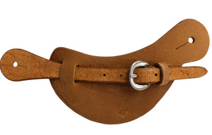 Roughout large bib style spur straps