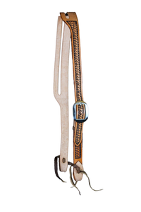 1'' Basketweave Slotted One-Ear Headstall 1'' Basketweave Slotted One-Ear Headstall