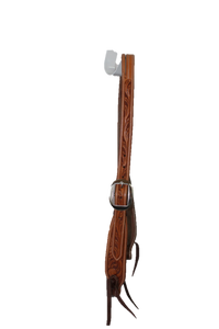 1'' Floral Wide Cheek Headstall 1'' Floral Wide Cheek Headstall