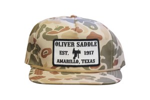 Duck Camo Hat with Flat Brim Duck Camo Hat with Flat Brim