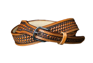 1 1/2” Basketweave Belt with 1” Taper 1 1/2” Basketweave Belt with 1” Taper
