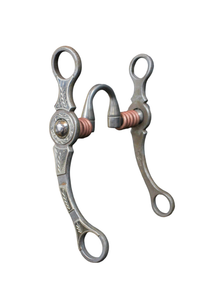 Josh Ownbey short center ball correction mounted bit with rings.