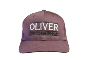 Maroon/White Oliver ball cap