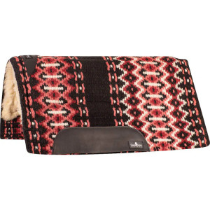 Classic SensorFlex Wool Felt Pad 32 X 34 in black and rose