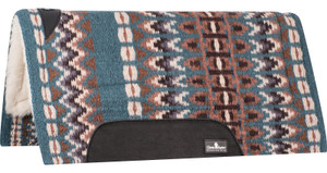 Classic SensorFlex Blanket Top Straight Pad 32 x 34 in Peacock Cashmere