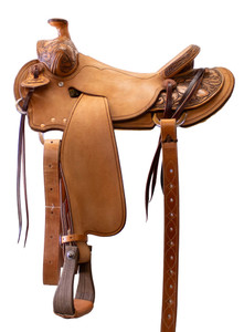 Left side of new Oliver saddle #4649