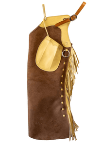 Left leg of  new Oliver Arizona Bells 27" x 39" in green