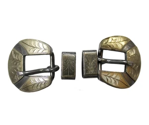 Cowpuncher 441 5/8" buckle and keeper set
