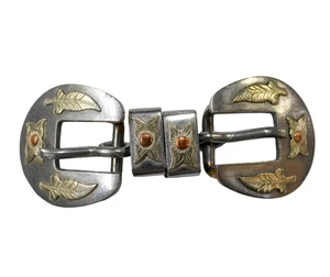 Cowpuncher 442 5/8" buckle and keeper set