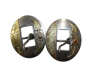 Cowpuncher 443 5/8" cart buckle set