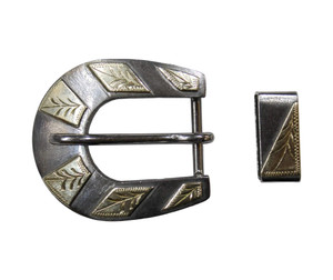 Cowpuncher 403 1" Buckle and Keeper