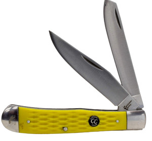 Cattlemans Cutlery Yellow Signature Trapper