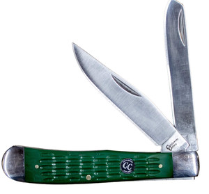 Cattlemans Cutlery Green Signature Trapper