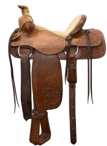 15 1/2" Used Oliver Saddle.