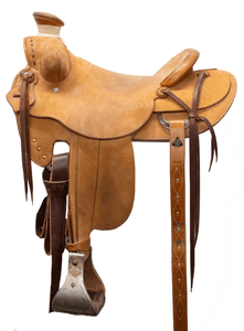 Used 16" Nick Hines Saddle #3418