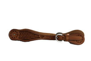 Basketweave SW Spur Strap