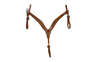 Roughout narrow  breast collar