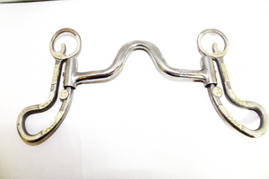 Cowpuncher 235 is a 5" loose cheek with spoon port bit