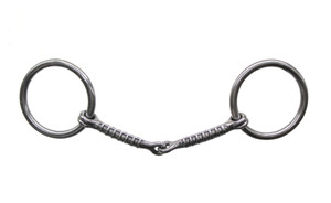 Cowpuncher 86 is a rebar ring snaffle.