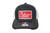 Navy 112 Oliver hat with red patch.