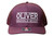 Maroon and White Oliver 112 Ball Cap