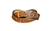 1 1/2" Floral tooled belt