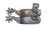 Ownbey youth and ladies spurs with mounted with bars.