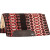 Classic SensorFlex Wool Felt Pad 32 X 34 in black and rose