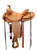 Left view of 15 1/2" Palo Duro saddle.