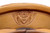 Cantle of 15" Palo Duro saddle.