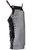 Right leg of AZ Bells 24" x 38 1/2" with Zippers in Carbon