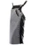 Left leg of AZ Bells 24" x 38 1/2" with Zippers in Carbon